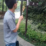 拿着糖画的姑娘请给个正面